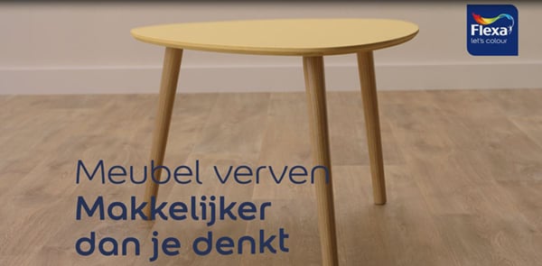 Zo schilder je een meubel