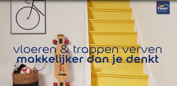 Zo schilder je een trap