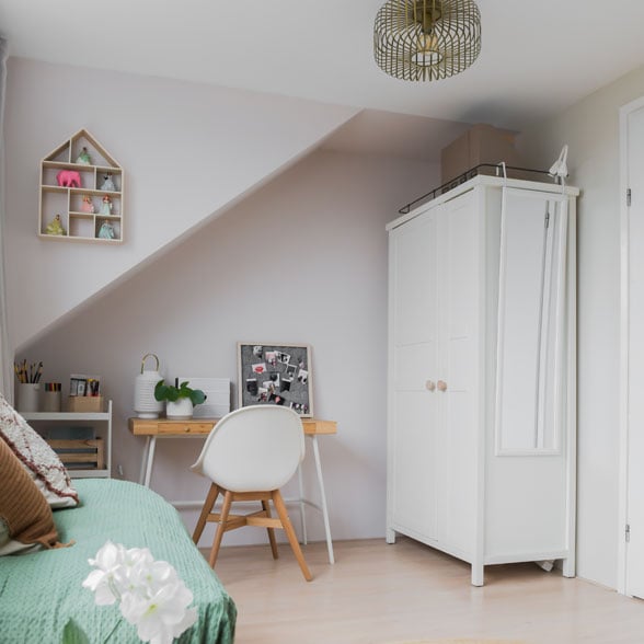 Stap voor stap kleur in een tienerkamer