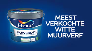 Flexa Powerdek witte muurverf | Flexa