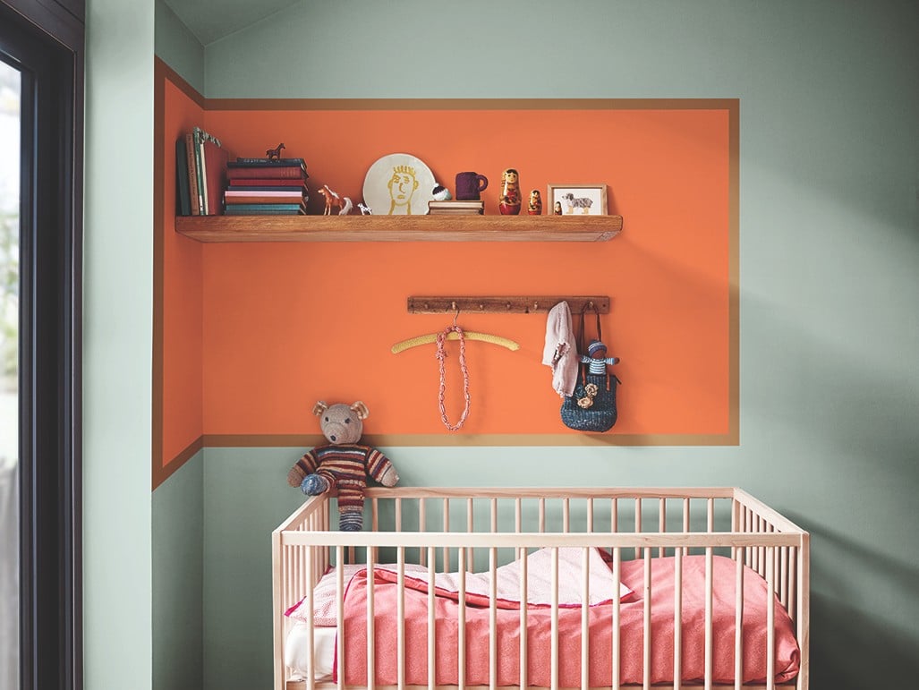 Welke groen gebruik je in de babykamer?