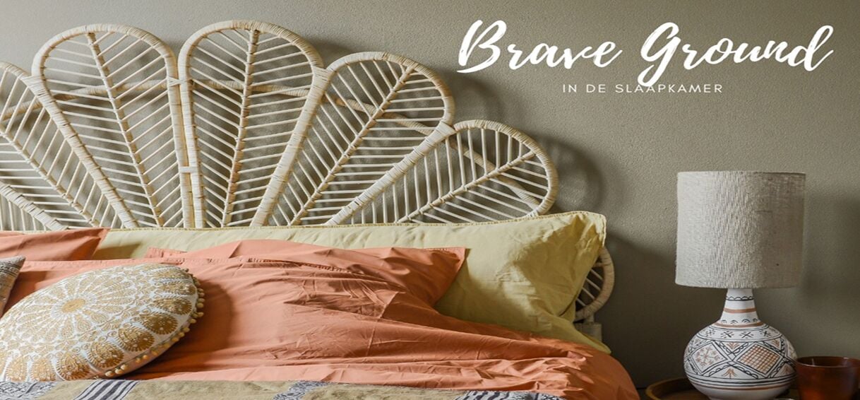 brave ground in de slaapkamer