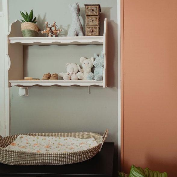Stap voor stap kleur in de babykamer